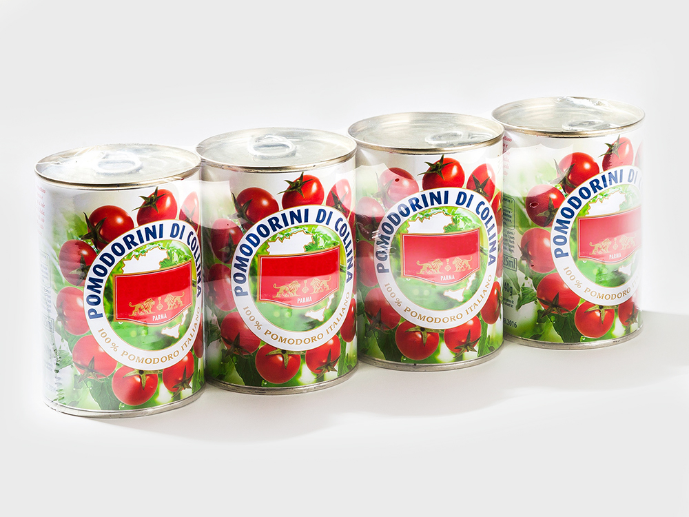 Dosengemüse als Multipack in Folienverpackung