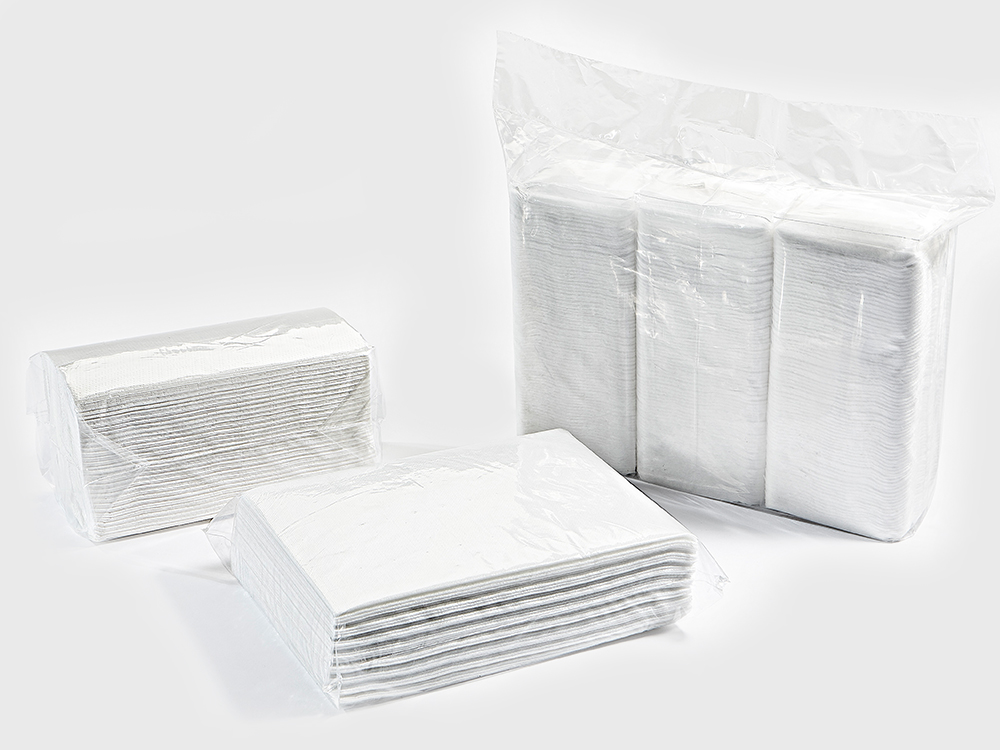 Abbildung von verpackten Papiertüchern