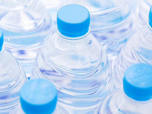 Abbildung von Plastikflaschen
