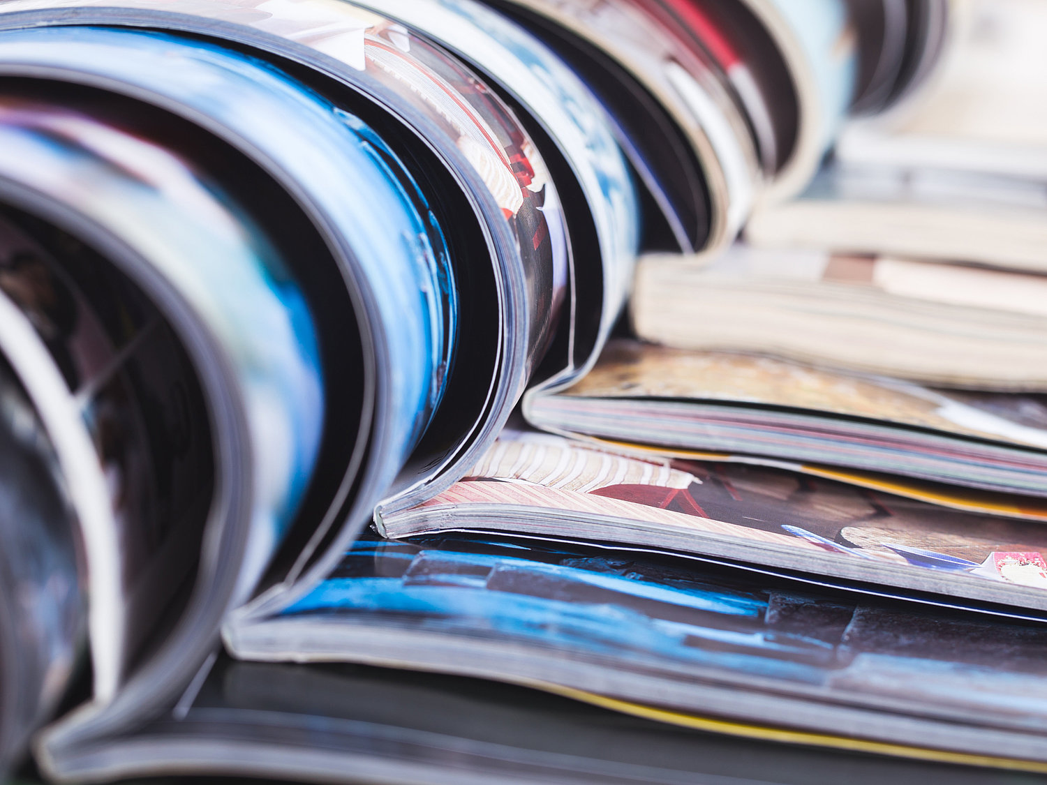Abbildung von Magazinen