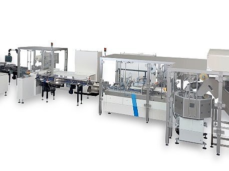 Abbildung von Hugo Beck Folienverpackungsmaschine flowpack X-D für Pharma- und Medizintechnik