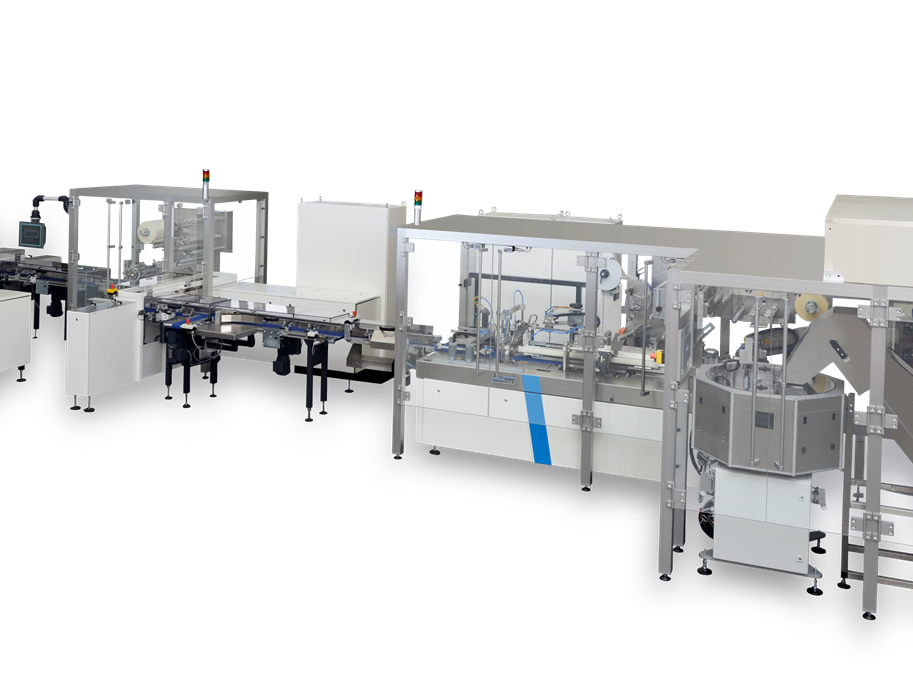 Abbildung von Hugo Beck Folienverpackungsmaschine flowpack X-D für Pharma- und Medizintechnik