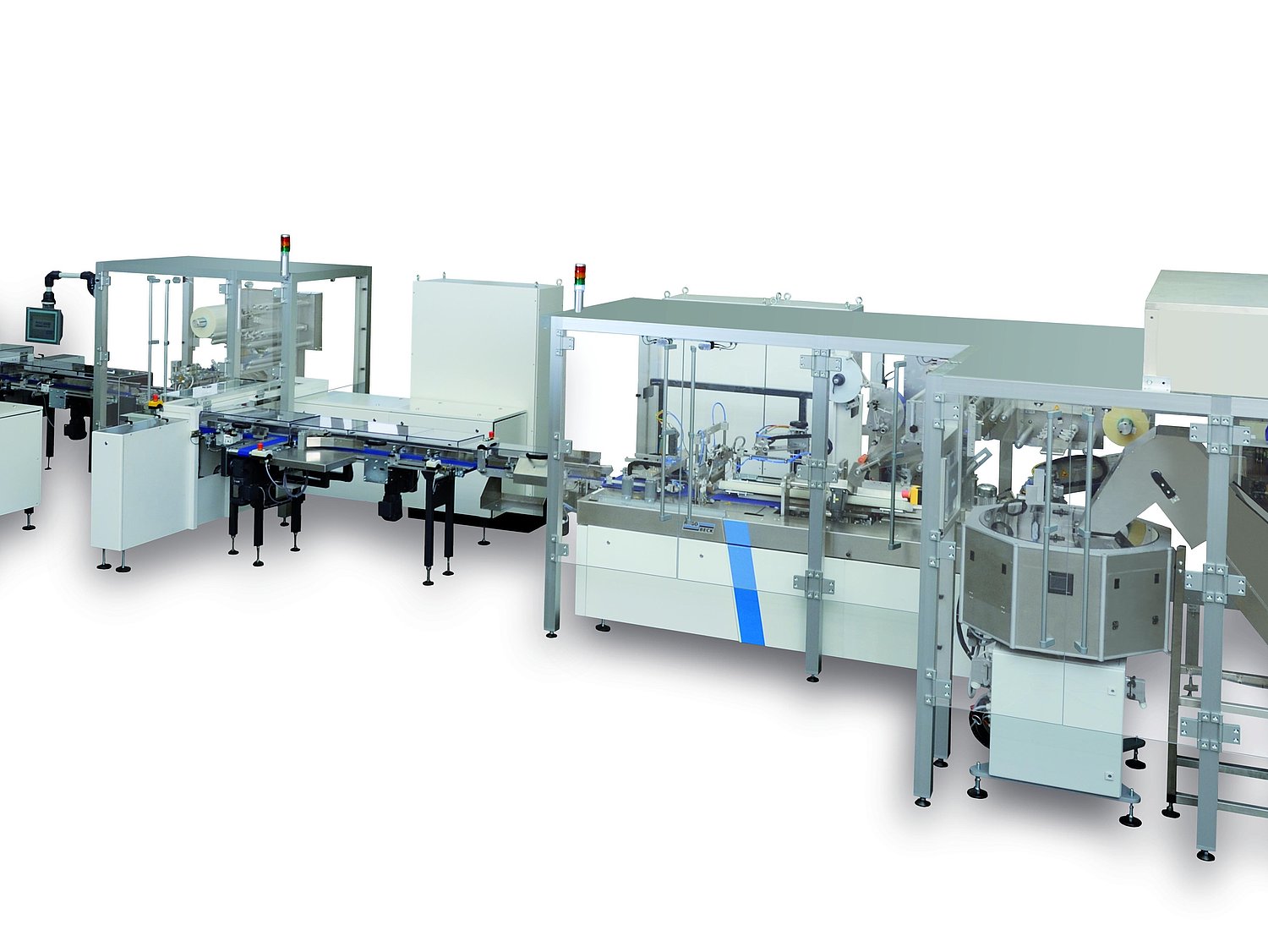 Abbildung von Hugo Beck Folienverpackungsmaschine flowpack X-D für Pharma- und Medizintechnik