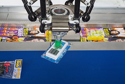 Abbildung von High-Speed Robotertechnik für Verpackungsanwendungen
