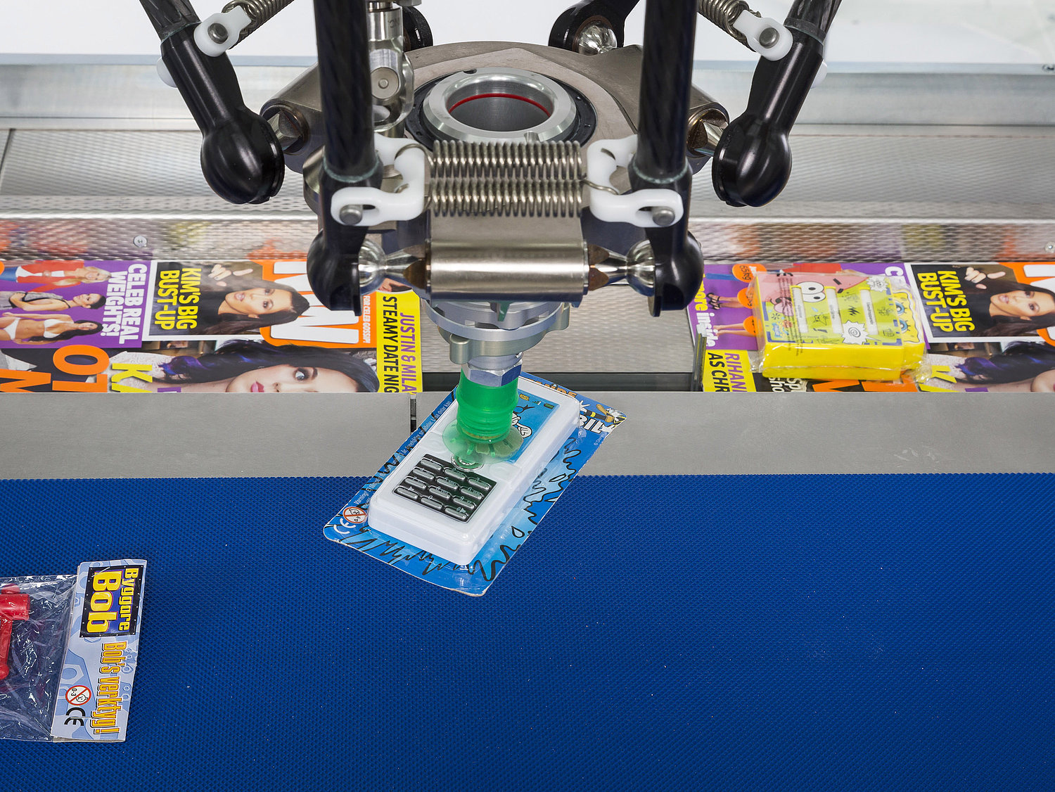 Abbildung von High-Speed Robotertechnik für Verpackungsanwendungen
